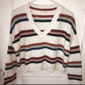 Super cute cropped sweater!